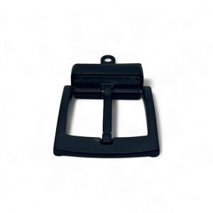 Kemer Tokası 4,5 cm Döner Kafa 1 Adet Siyah Boyalı (Leathercraft, Deri Hobi)