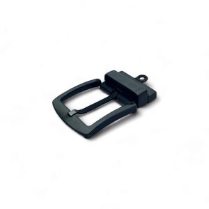 Kemer Tokası 4,5 cm Döner Kafa 1 Adet Siyah Silme (Leathercraft, Deri Hobi)
