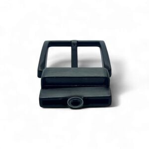 Kemer Tokası 4,5 cm Döner Kafa 1 Adet Siyah Silme (Leathercraft, Deri Hobi)