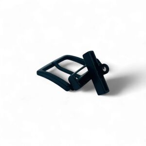 Kemer Tokası 4,5 cm Döner Kafa 1 Adet Siyah Boyalı (Leathercraft, Deri Hobi)