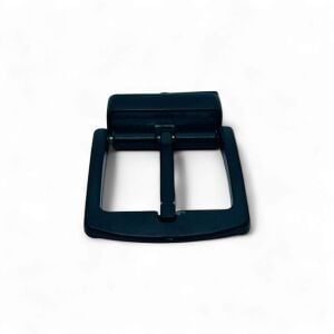 Kemer Tokası 4,5 cm Döner Kafa 1 Adet Siyah Boyalı (Leathercraft, Deri Hobi)