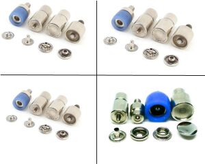 Tulumba Pres + 4 Farklı Model Çıtçıt Kalıbı ve 120 Takım Çıtçıt