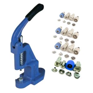 Tulumba Pres + 4 Farklı Model Çıtçıt Kalıbı ve 120 Takım Çıtçıt