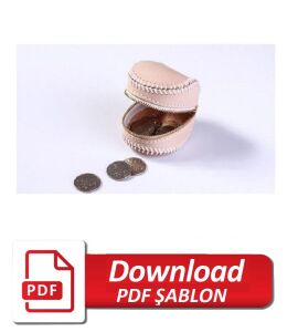 Bozuk Paralık Kutu Şablonu AAB-173 Deri El Aletleri