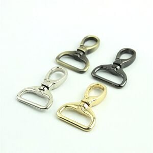 Lüx Çanta Ve Anahtarlık Kancası 2,5cm 2 Adet Deri El Aleti