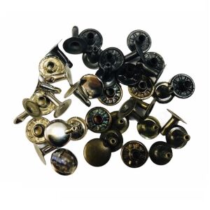Perçin Rivet 33 no 7mm 50 Takım (Leathercraft, Deri Hobi)