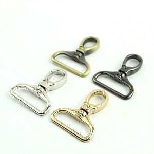 Lüx Çanta Ve Anahtarlık Kancası 3cm 2 Adet Deri El Aleti