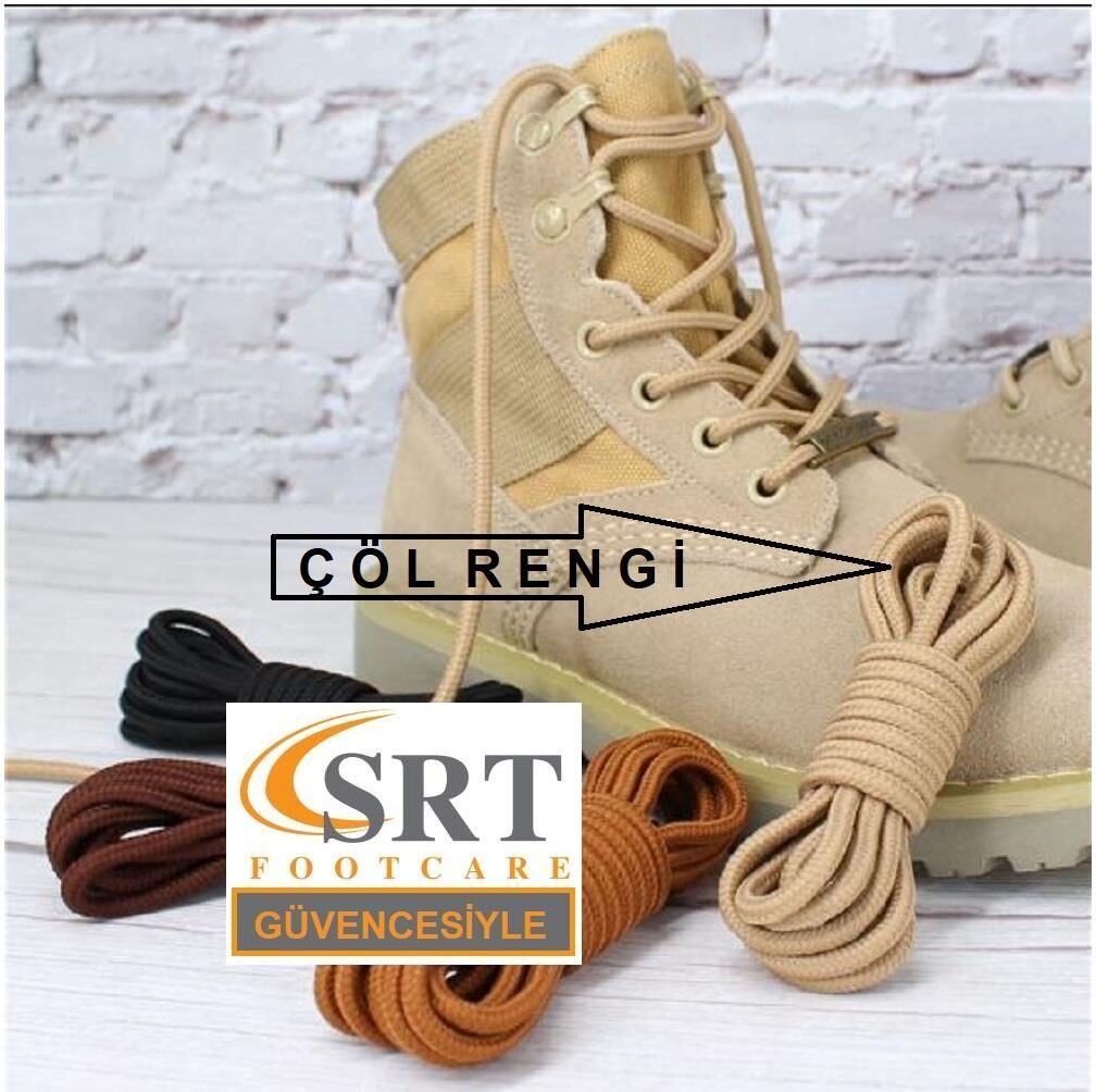 TOPTAN Bot Bağcığı, Postal Bağcığı K350 150cm 36 Çift Çöl-Kum Rengi