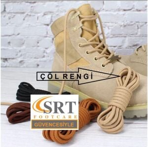 TOPTAN Bot Bağcığı, Postal Bağcığı K350 150cm 36 Çift Çöl-Kum Rengi