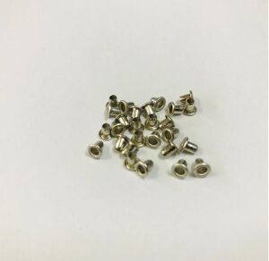Metal Kuşgözü 25x35 no 4mm 200 Adet  (Alt Pul Dahil Değildir) Nikel