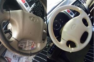 Derby Mont Direksiyon Koltuk Deri Boyası 100ml ve Saplı Sünger 1 Adet