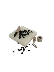 5 Parça Hazır Perçin Ezme Seti - 33,5 no Okside