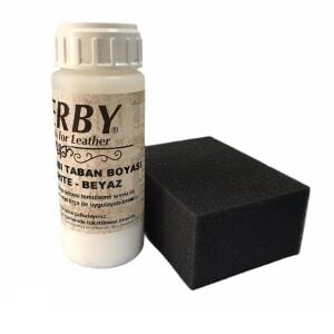 Derby Spor Ayakkabı Taban Boyası SP-TB 100ml + Siyah Sünger 1 Adet