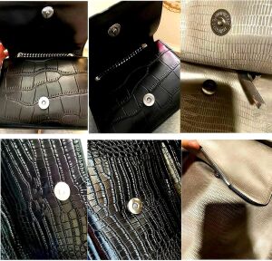 TOPTAN Çanta Mıknatısı 100 Adet 18mm Deri El Aleti Nikel