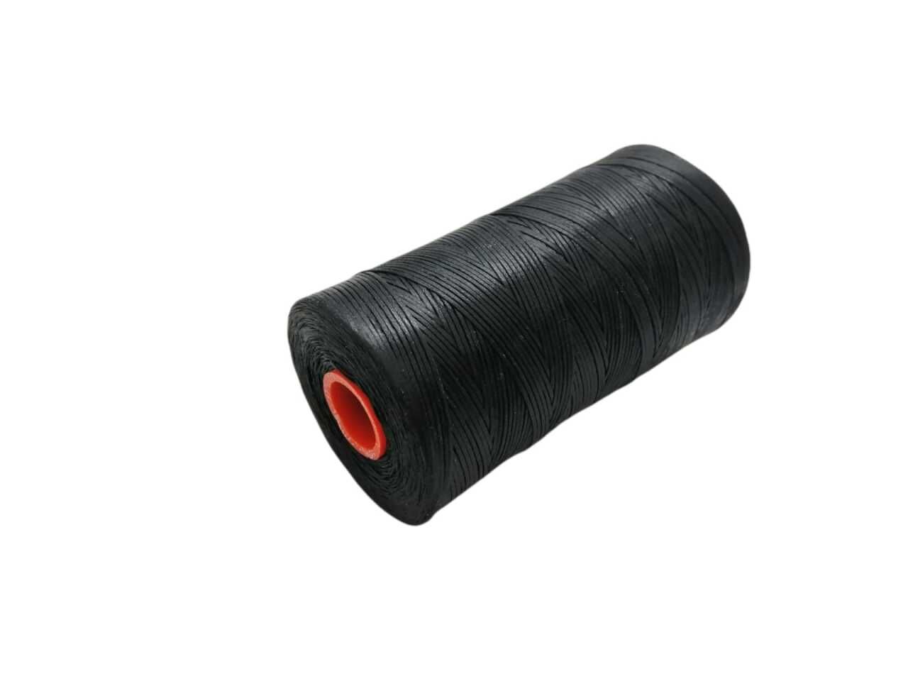 SRTfootcare Deri El Dikişi İçin Mumlu İplik 0,6 Mm 500mt Siyah 01