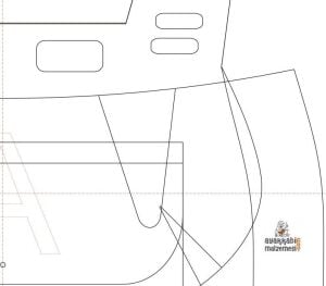 Avcı Sırt Çanta PDF Şablonu SRT202 Deri El Aletleri