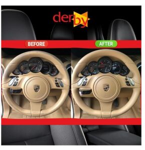 Derby Deri Döşeme Ve Direksiyon Boyası 4 lü Set Standart Renkler .Beyaz