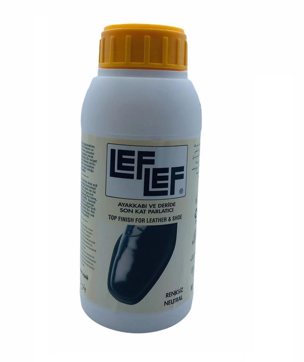 Leflef Son Kat Parlatıcı (Deri Sütü) 500 ml 1 Adet (Leathercraft, Deri Hobi) Naturel