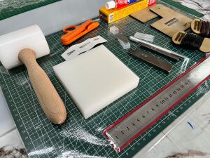 13 Parça Deri Zanaat Hobi Başlangıç Seti 12