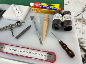 14 Parça Deri Zanaat Hobi Başlangıç Seti 10