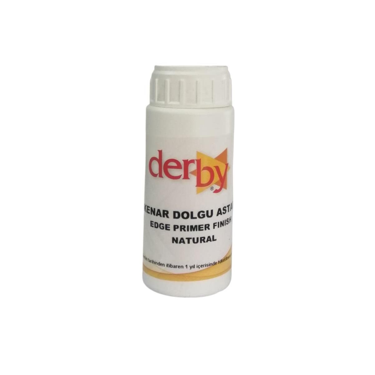 Derby Deri Kenar Boyası Dolgu Astarı Mat Kalın 100 ml (Leathercraft, Deri Hobi)