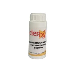 Derby Deri Kenar Boyası Dolgu Astarı Mat Kalın 100 ml (Leathercraft, Deri Hobi)