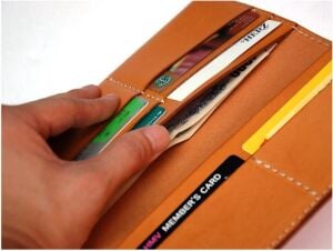 PDF135 Uzun Cüzdan PDF Şablon Deri El Aletleri