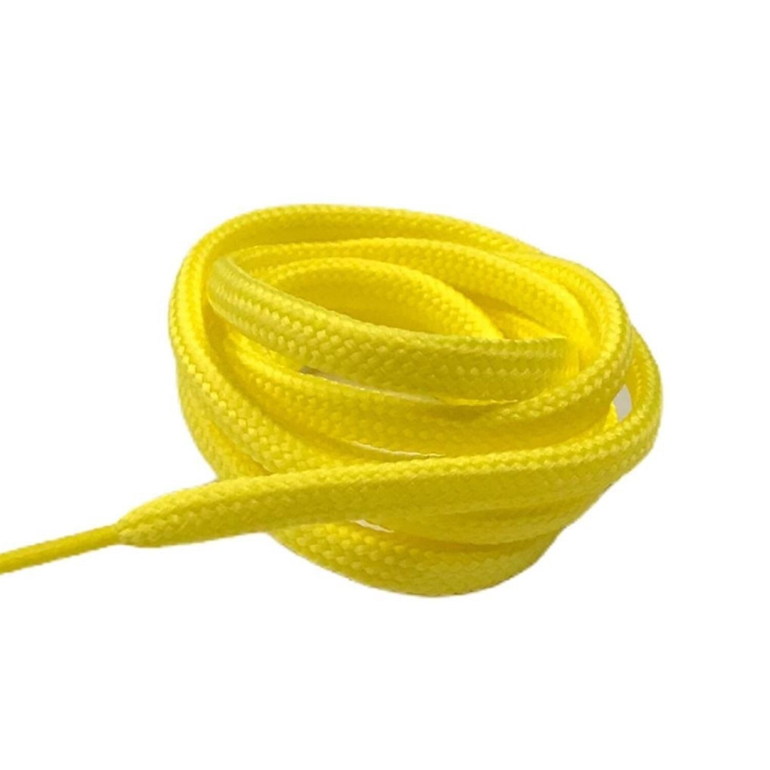 Yassı Spor Ayakkabı Bağı K103 120cm 1 Çift Sarı