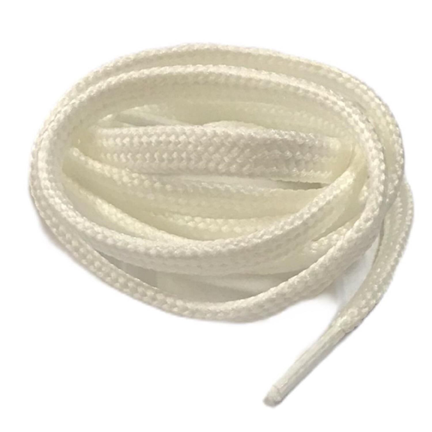 Yassı Spor Ayakkabı Bağı K103 120cm 1 Çift Beyaz