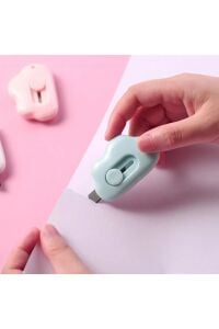 SRTfootcare 3 Ü BİR ARADA Taşınabilir Sevimli Bulut Şeklinde Falçata - Maket Bıçağı