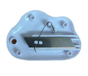 SRTfootcare 3 Ü BİR ARADA Taşınabilir Sevimli Bulut Şeklinde Falçata - Maket Bıçağı