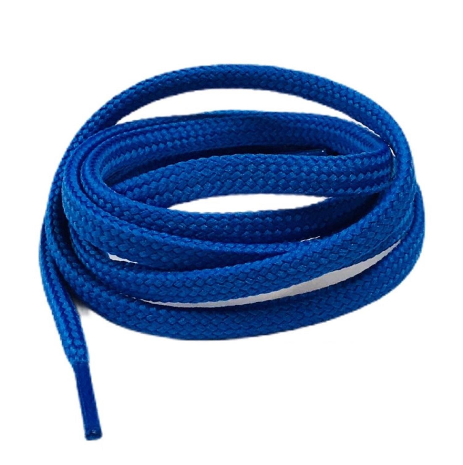 Yassı Spor Ayakkabı Bağı K103 120cm 1 Çift Koyu Mavi