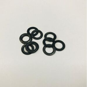 Kuşgözü İçin Metal Pul 5 no 50 Adet  (Kuşgözü Dahil Değildir) Antik Kahve