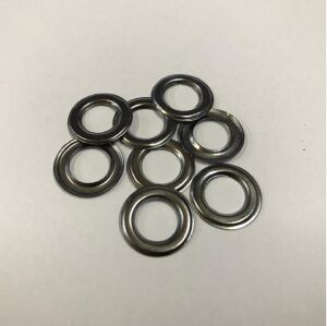 Kuşgözü İçin Metal Pul 5 no 50 Adet  (Kuşgözü Dahil Değildir) Antik Kahve