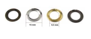 Kuşgözü İçin Metal Pul 5 no 50 Adet  (Kuşgözü Dahil Değildir)