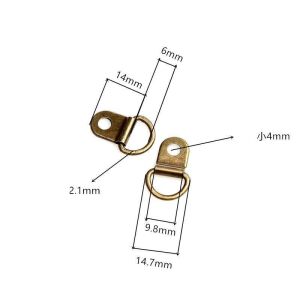 Rambo Model Bot Kanca 30 Adet (Leathercraft, Deri Hobi) Antik Kahve