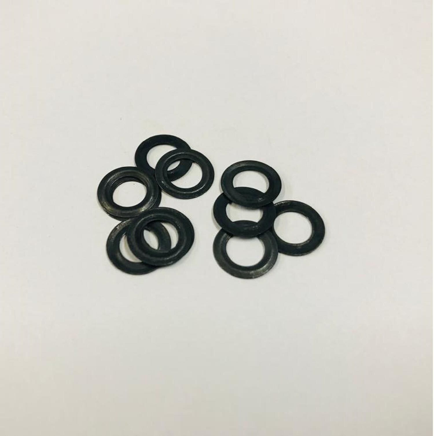 Kuşgözü İçin Metal Pul 5 no 50 Adet  (Kuşgözü Dahil Değildir) Okside