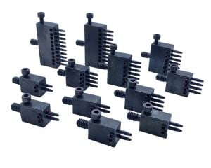 Padova Sıralı Çok Delikli Vida Başlı Deri Zımbası 5mm