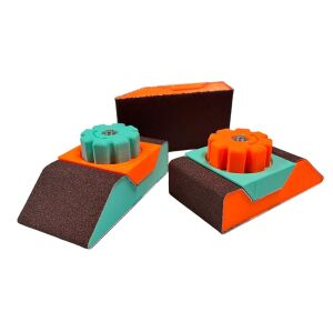 Plastik Zımpara Takozu, Deri Kenar Zımpara Aleti 1 Adet