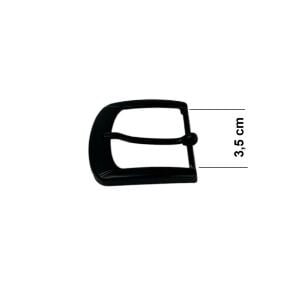 Kemer Tokası 3,5 cm Siyah Boyalı Hafif Ürün (Leathercraft, Deri Hobi)