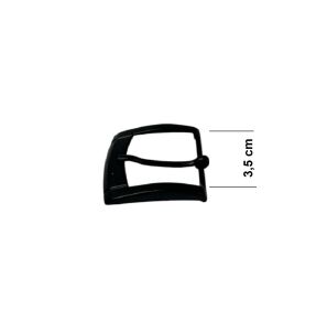 Kemer Tokası 3,5 cm Siyah Boyalı Hafif Ürün (Leathercraft, Deri Hobi)