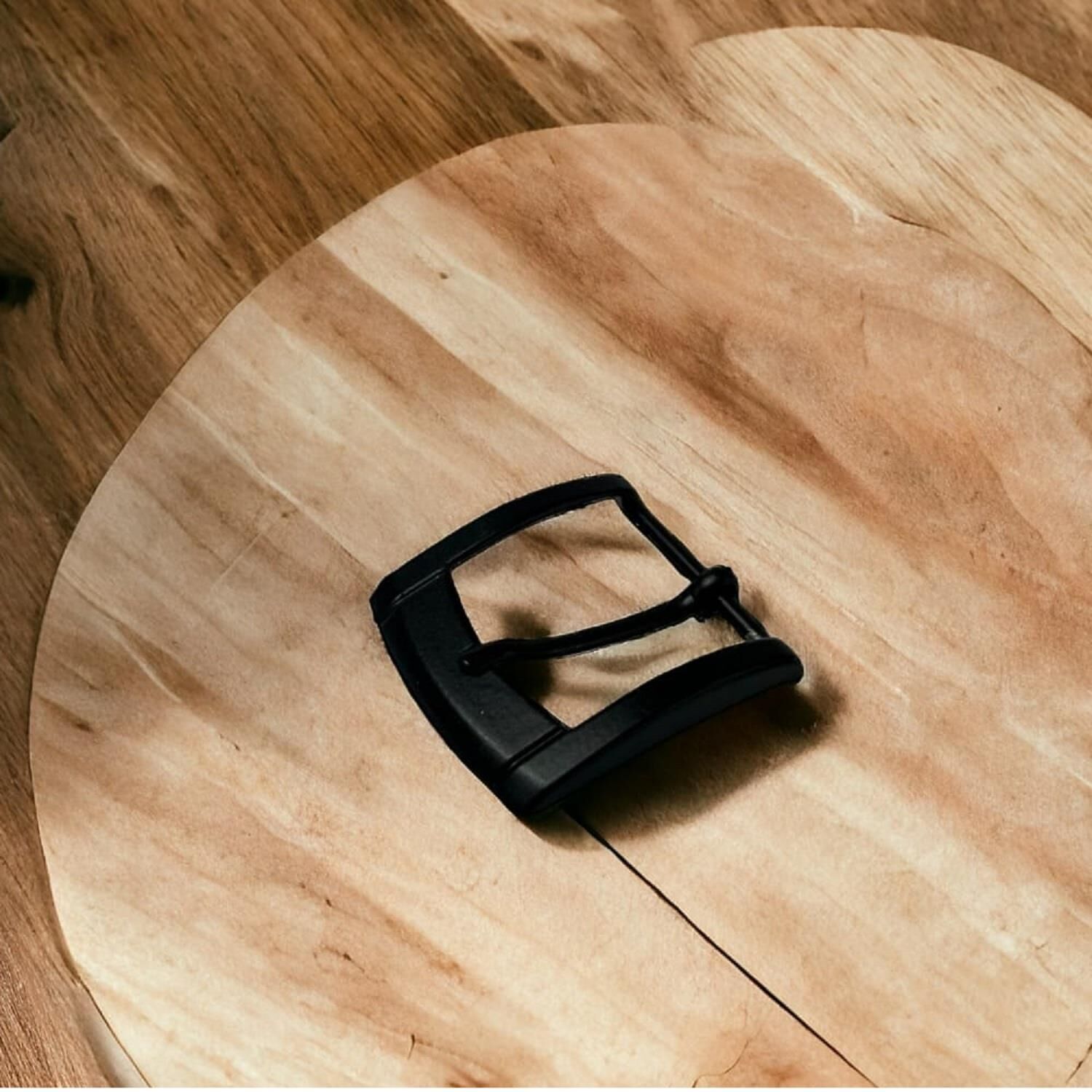 Kemer Tokası 3,5 cm Siyah Boyalı Hafif Ürün (Leathercraft, Deri Hobi)