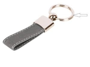 Şapkalı Anahtarlık Halkası 3 Adet (Deri El Aleti)