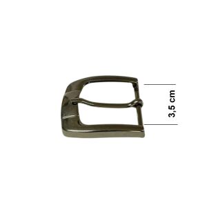 Kemer Tokası 3,5 cm Krom Nikel Hafif Ürün (Leathercraft, Deri Hobi)