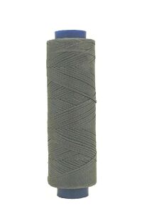 SRTfootcare AKR Yassı Mumlu İp 1mmx100mt Mumlu Iplik Takı Deri Hobi Saraç Ipliği Çanta Ipi Gri 003
