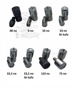 Perçin Kalıpları (Rivet Kalıbı) Deri El Aleti 123 no