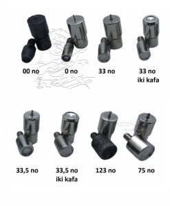 Perçin Kalıpları (Rivet Kalıbı) Deri El Aleti 123 no