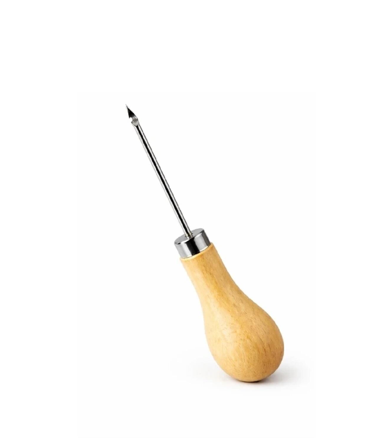 Ucu Çengelli , Kancalı Ahşap Saplı Yumru Biz 1 Adet