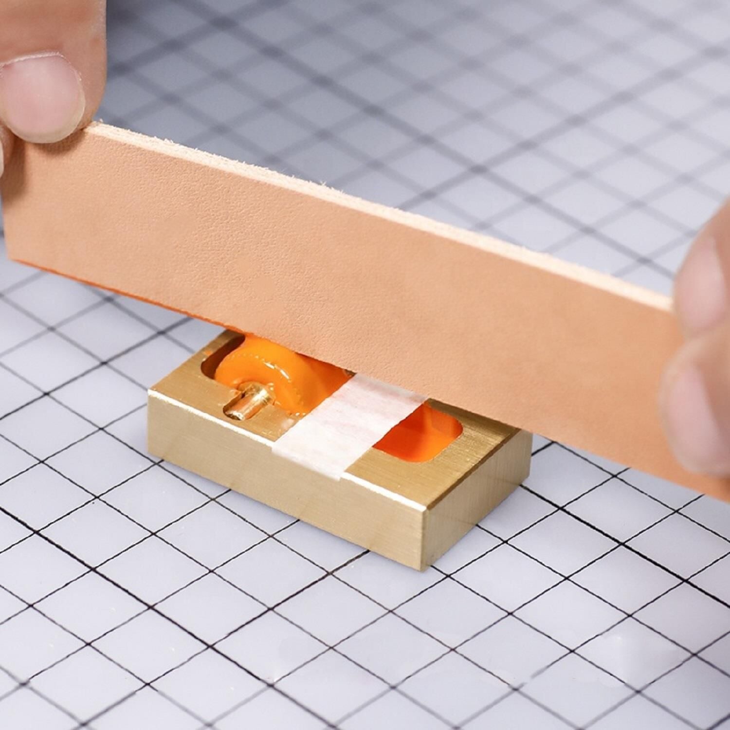 SRTfootcare Deri Kenarı Boyama Düzeltme Seti 2’li Paslanmaz Çelik