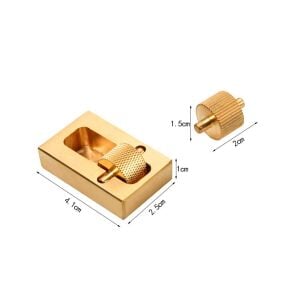 SRTfootcare Deri Kenarı Boyama Düzeltme Seti 2’li Paslanmaz Çelik